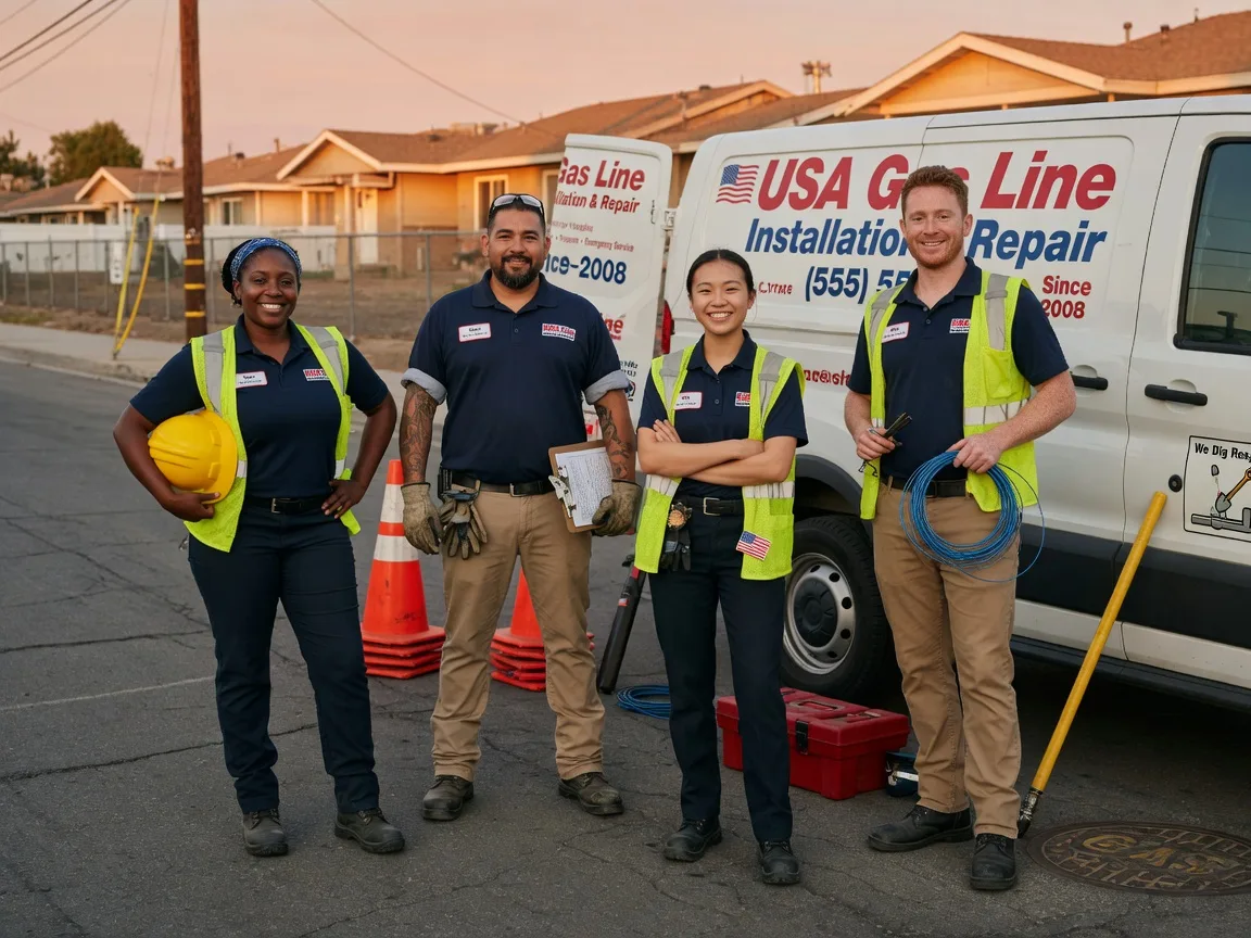 Gas Line Installation company in Riverview, MI